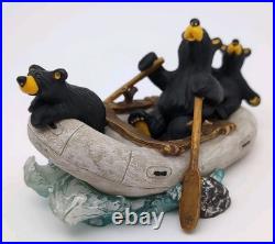 River Rafters BEARFOOTS by Jeff Fleming Big Sky Carvers LIMITED NUMBERED 8