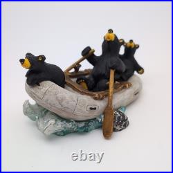 River Rafters BEARFOOTS by Jeff Fleming Big Sky Carvers LIMITED NUMBERED 8