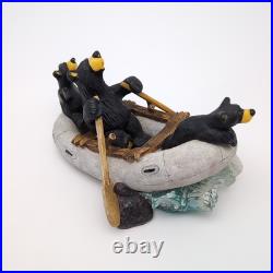 River Rafters BEARFOOTS by Jeff Fleming Big Sky Carvers LIMITED NUMBERED 8