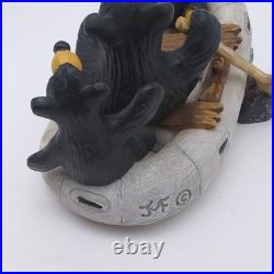 River Rafters BEARFOOTS by Jeff Fleming Big Sky Carvers LIMITED NUMBERED 8