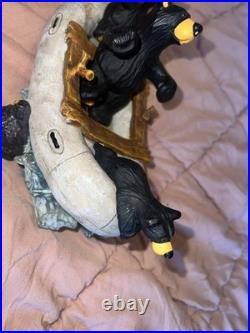 River Rafters BEARFOOTS by Jeff Fleming Big Sky Carvers LIMITED NUMBERED E8884