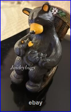 Rockin Bears Big Sky Carvers Montana Jeff Fleming Collector Figurine 6 Tall