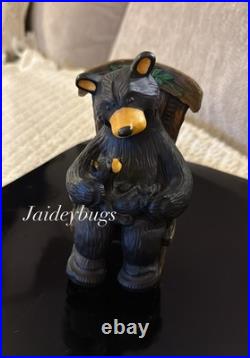 Rockin Bears Big Sky Carvers Montana Jeff Fleming Collector Figurine 6 Tall