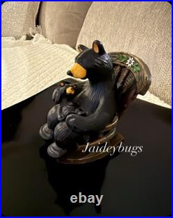 Rockin Bears Big Sky Carvers Montana Jeff Fleming Collector Figurine 6 Tall