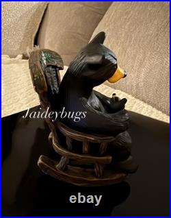 Rockin Bears Big Sky Carvers Montana Jeff Fleming Collector Figurine 6 Tall