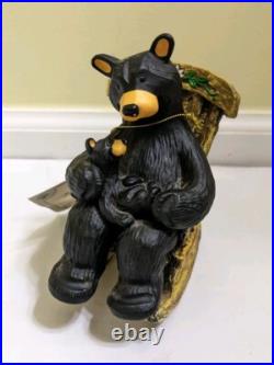 Rockin Bears Big Sky Carvers Montana Jeff Fleming New Collector Figurine 6 Tall