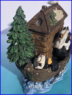 S. S. Ark Bearfoots Big Sky Carvers rare Bear Figurine Noah's Ark