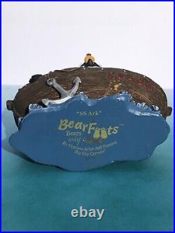 S. S. Ark Bearfoots Big Sky Carvers rare Bear Figurine Noah's Ark