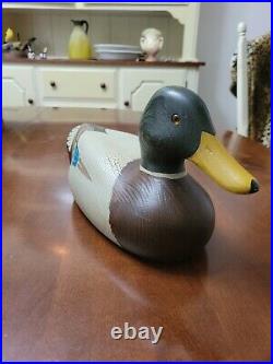 SIGNED 1991 Ducks Unlimited Decoy Montana Special Edition Big Sky Carvers Ed