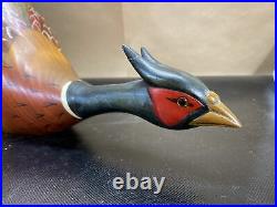 Scarce Big Sky Carvers Pheasant Hindley Collection 21 Long Beautifully Detailed