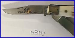 Schrade Knife Wildlife Forever Big Sky Carvers #0249 Bradford Williams USA