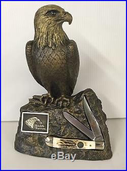 Schrade Wildlife Forever Big Sky Carvers #0249 Eagle Bradford Williams USA