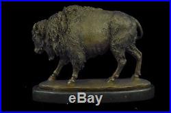 Sculpture Statue Big Sky Carvers American Icon Bison Buffalo Cast Kauba Bronze