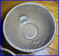 Set of 3 Big Sky Carvers Maskwa Ridge Bear Paw Pottery 6 3/8 Soup Cereal Bowls