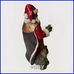 Stuart Bond Limited Edition Santa Statue Kringle Krogers Big Sky Carvers FolkArt