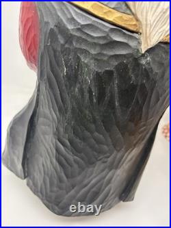 Stuart Bond Signed 21 Woodland Santa Figurine Resin Limited Edition Christmas