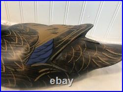 Sweet BIG SKY CARVERS Legacy Series Wood Duck Decoy with Box Manhattan Montana