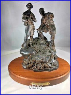 The Captains NRA Bronze Sculpture Lewis & Clark Rick Terry Big Sky Carvers