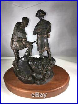 The Captains NRA Bronze Sculpture Lewis & Clark Rick Terry Big Sky Carvers