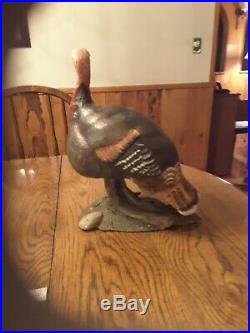 Tom Turkey-Masters Edition Woodcarving By Big Sky Carvers