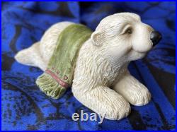 Trio of Big Sky Carvers Polartivity Bear Figurines, Phyllis Driscoll, Xmas