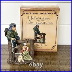 UnBridled Wonder Western Christmas Nativity Kathy Fincher Big Sky Carver Retired
