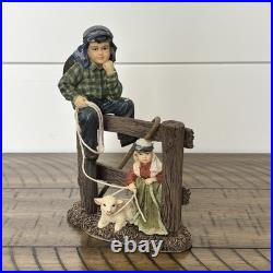 UnBridled Wonder Western Christmas Nativity Kathy Fincher Big Sky Carver Retired