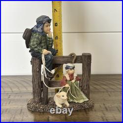 UnBridled Wonder Western Christmas Nativity Kathy Fincher Big Sky Carver Retired
