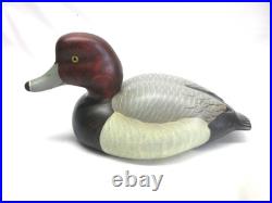 VINTAGE BIG SKY CARVERS Redhead Duck 1993 Signed Alcorn, Ducks Unlimited