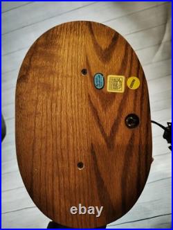 VTG, Ducks Unlimited, Big Sky Carvers, Table Lamp With Shade, Man & Dog, Fishing
