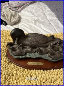 VTG. Pintail Parade Sculpture Big Sky Carvers Signed Bradford Williams 2000 Ducks