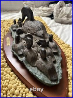 VTG. Pintail Parade Sculpture Big Sky Carvers Signed Bradford Williams 2000 Ducks