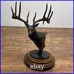 VTG Rare 1997 The Dream Buck By Dick Idol 920/1250 NWTF Deer Bust Statue Heavy