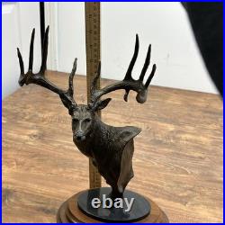 VTG Rare 1997 The Dream Buck By Dick Idol 920/1250 NWTF Deer Bust Statue Heavy