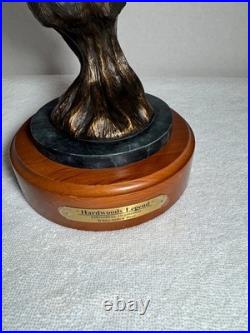 VTG White Tailed Deer Bust Big Sky Carvers Hardwoods Legend Wildlife Art Statue