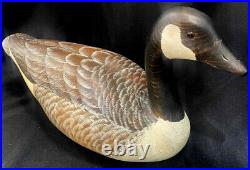 Vintage 18 Big Sky Carvers Canadian Goose wood duck Decoy Thomas Chandler EXC