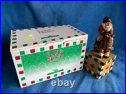 Vintage 1998 Big Sky Carver Santa Clausit Cyndi Joslyn Sitting Pretty Horse Box