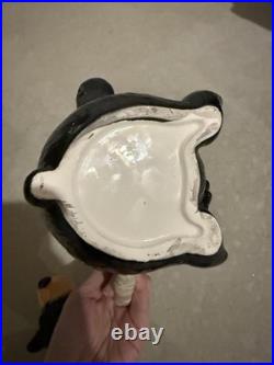 Vintage Barefoots Black Bear Yogi Bruin Ceramic Porcelain Honey Teapot