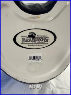 Vintage Big Sky Carvers Bearfoots Black Bear Cookie Jar Perfect condition