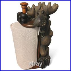 Vintage Big Sky Carvers Bearfoots Mountain Mooses Paper Towel Holder Original