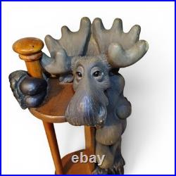 Vintage Big Sky Carvers Bearfoots Mountain Mooses Paper Towel Holder Original