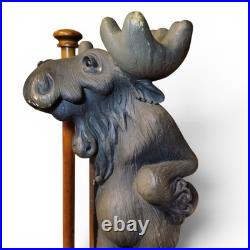 Vintage Big Sky Carvers Bearfoots Mountain Mooses Paper Towel Holder Original