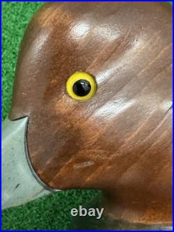 Vintage Big Sky Carvers Bozeman Montana Redhead Duck Bird Decoy Scott Huntsman
