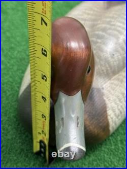 Vintage Big Sky Carvers Bozeman Montana Redhead Duck Bird Decoy Scott Huntsman