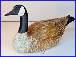 Vintage Big Sky Carvers Canada Goose Decoy by Toni Young, Hand-Carved Wood