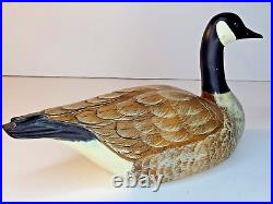 Vintage Big Sky Carvers Canada Goose Decoy by Toni Young, Hand-Carved Wood