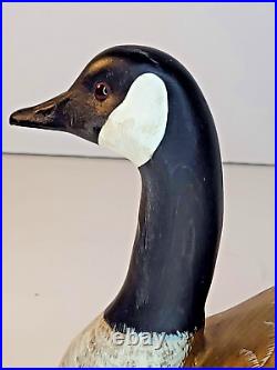 Vintage Big Sky Carvers Canada Goose Decoy by Toni Young, Hand-Carved Wood