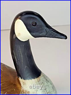 Vintage Big Sky Carvers Canada Goose Decoy by Toni Young, Hand-Carved Wood