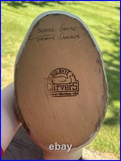 Vintage Big Sky Carvers Canada Goose- SIGNED BY Thomas Chandler Bozeman, MT