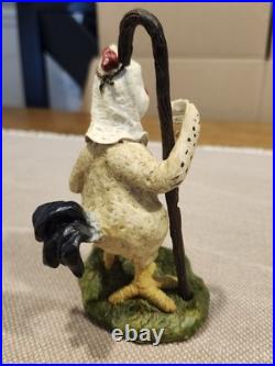 Vintage Big Sky Carvers Chickentivity Shepherd Chicken Nativity Figurine